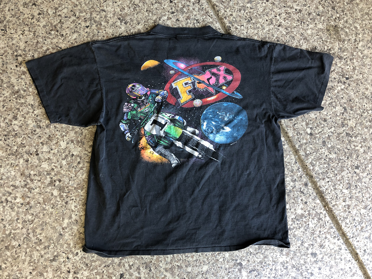 Fox Racing Friday | 1992 Fox Orbit T-Shirt - Swapmoto Live