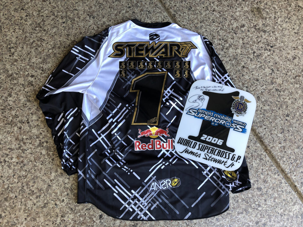 Garage Finds | James Stewart's Jersey and Supercross Championship ...