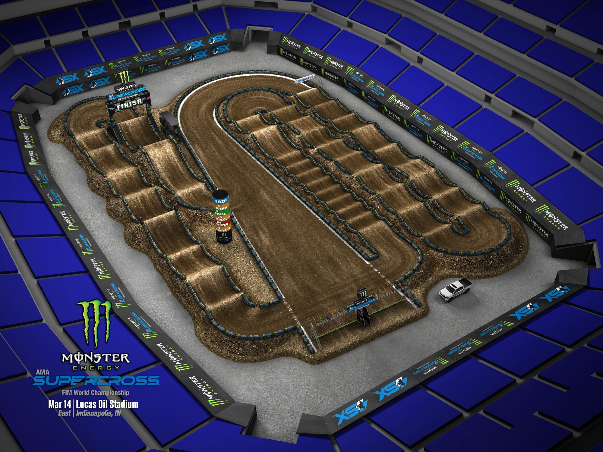 Anaheim Stadium Seating Chart For Supercross