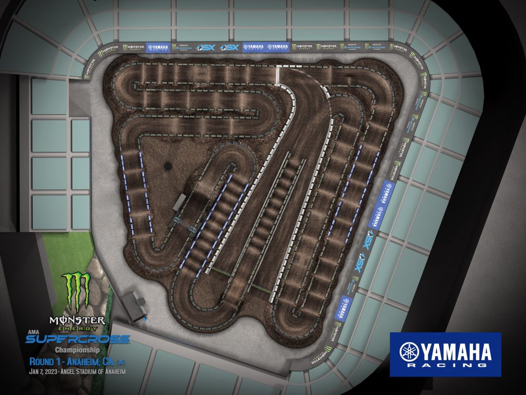 2023 Monster Energy Supercross Track Maps and Race Details