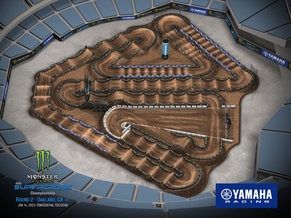 2023 Monster Energy AMA Supercross Track Maps - Racer X