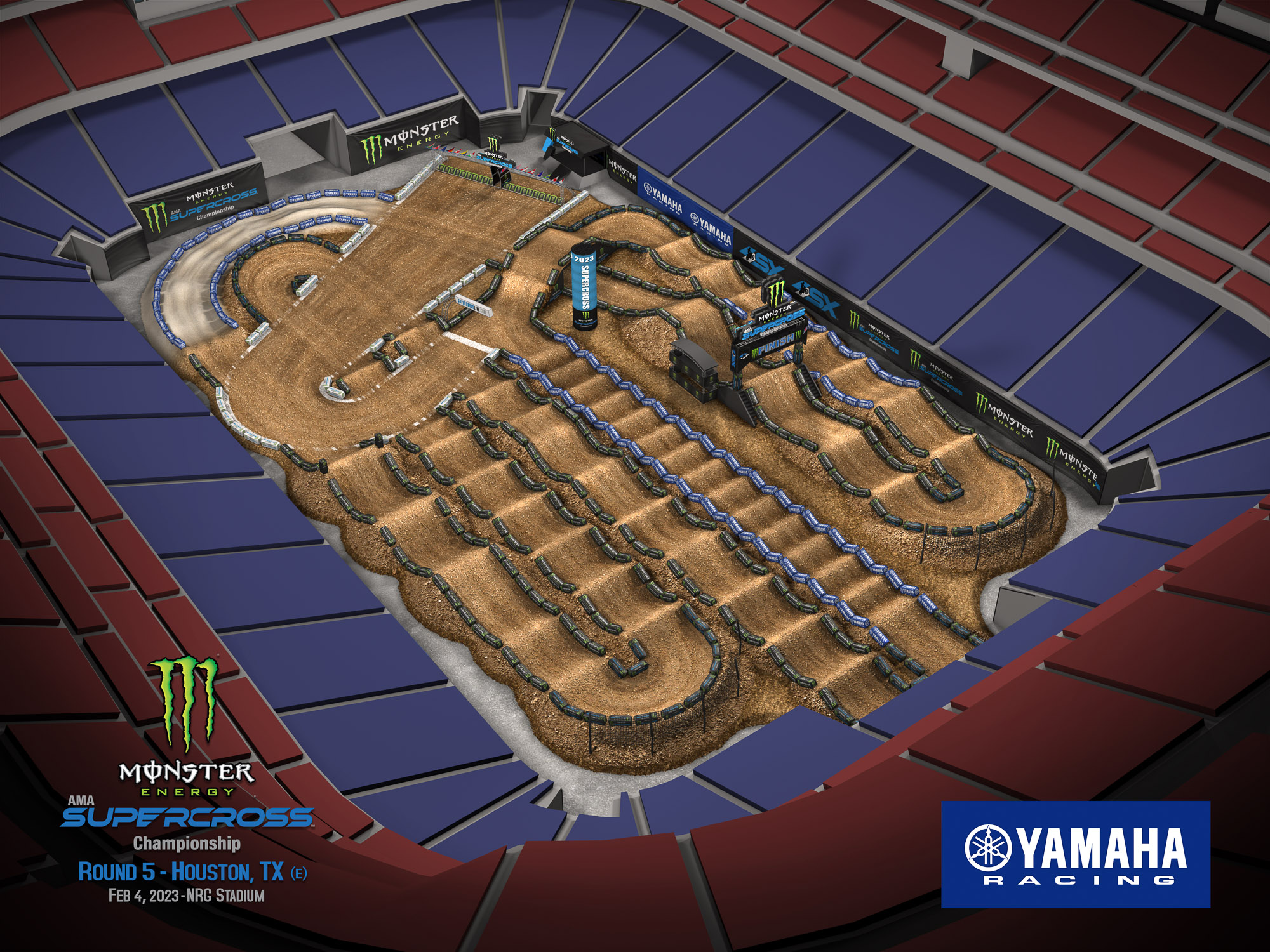 2023 Monster Energy Supercross Track Maps And Race Details Swapmoto Live